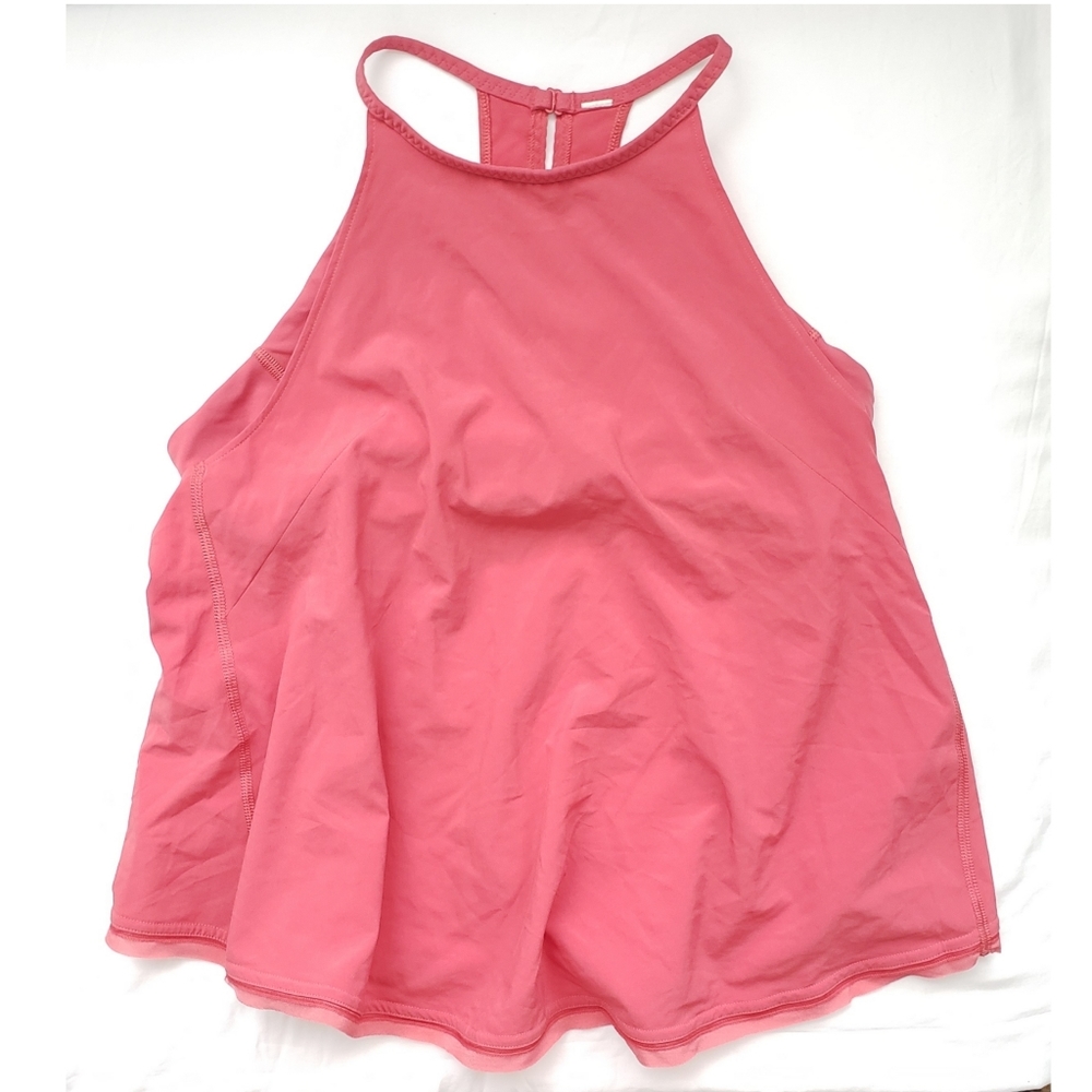Lululemon Athletica mauve pink swing halter bra